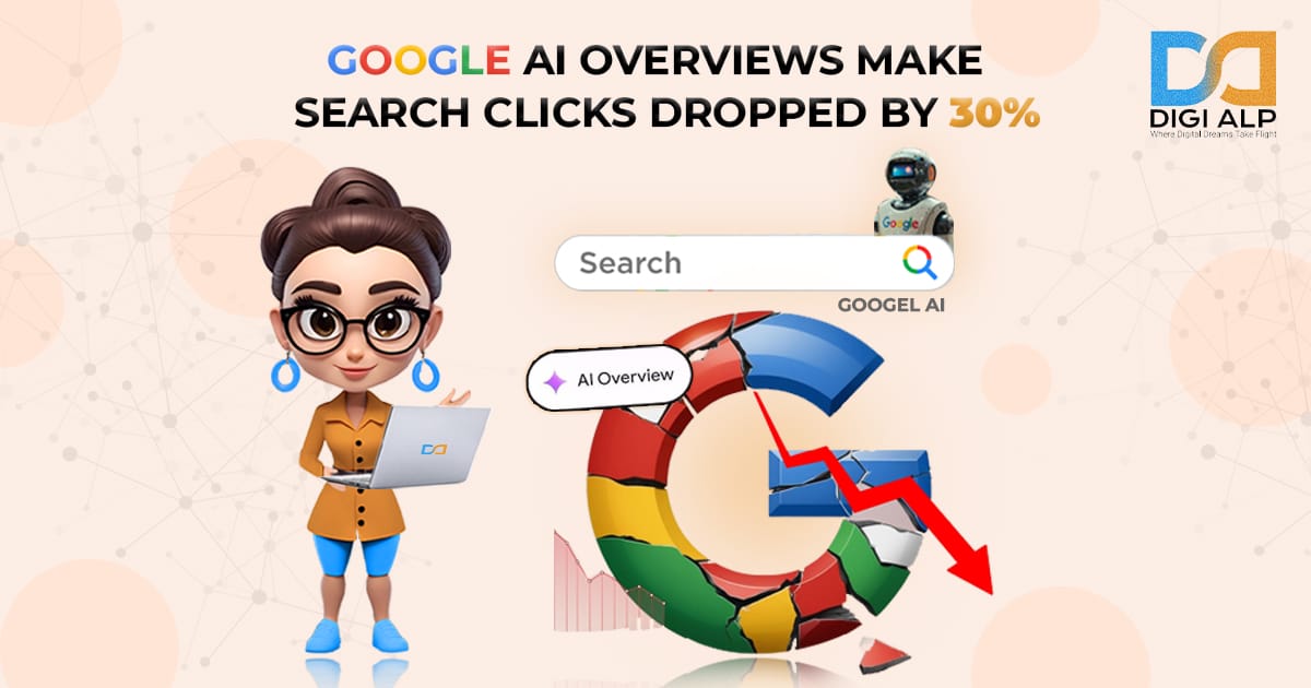 Google AI Overviews Make Search Clicks Dropped by 30% Over Past Year