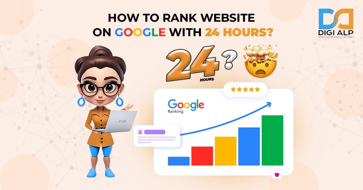 How to Rank Web Page on Google with 24 hours ?