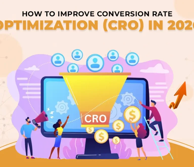 How to improve conversion rate optimization CRO in 2026 with funnel and growth strategy illustration